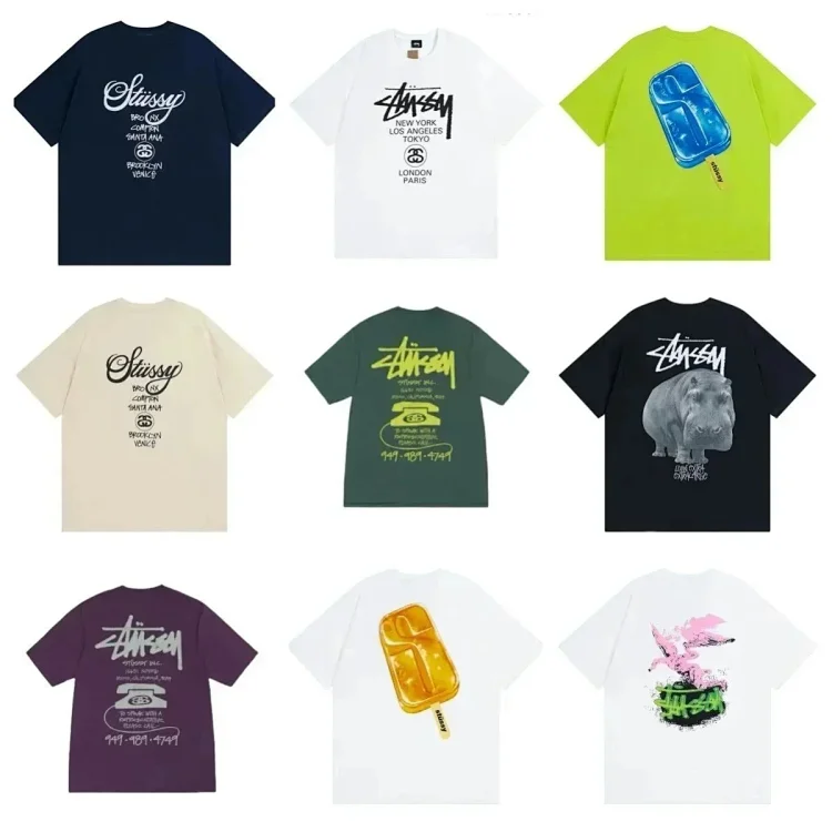 Stussy T-shirt Tee （40 Style）