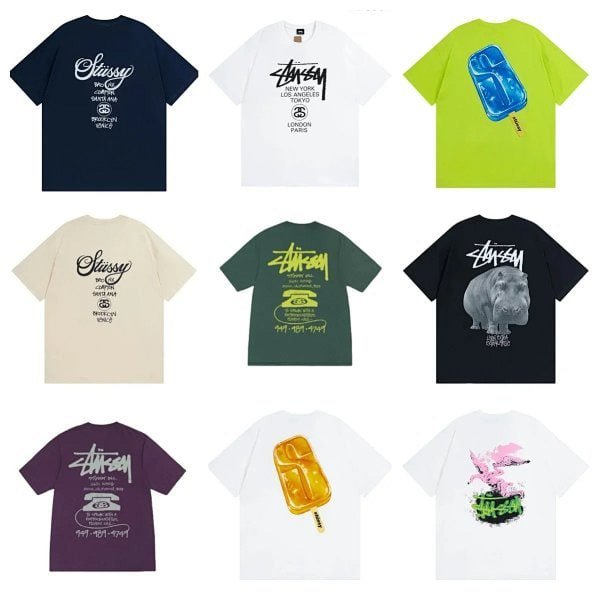 Stussy T-shirt Tee （40 Style）