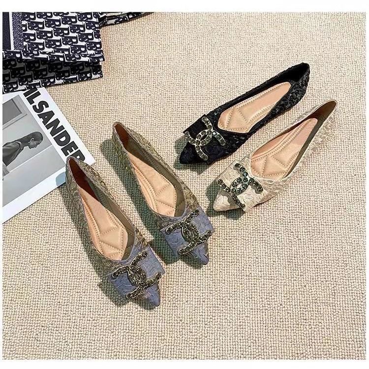 Chanel flat shoes