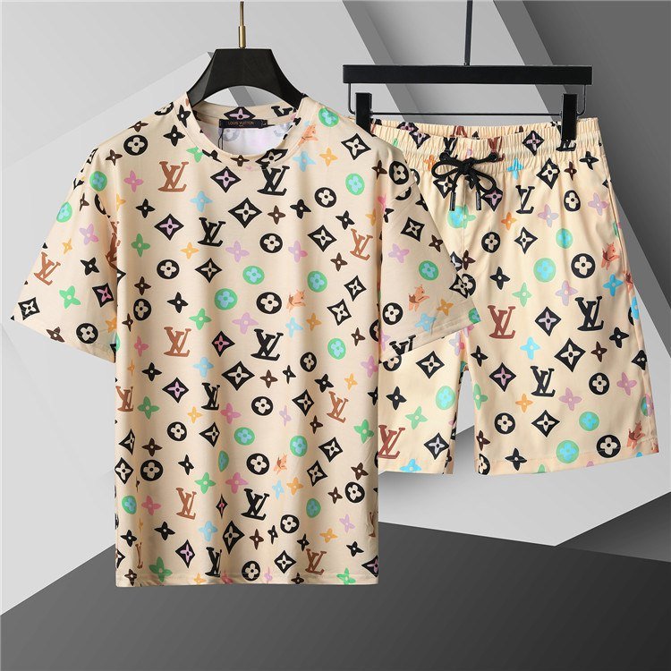 Louis Vuitton LV /Dior /Burberry suit T-shirt/shorts