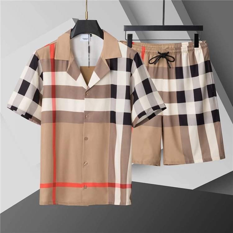 Louis Vuitton LV /Dior /Burberry suit T-shirt/shorts