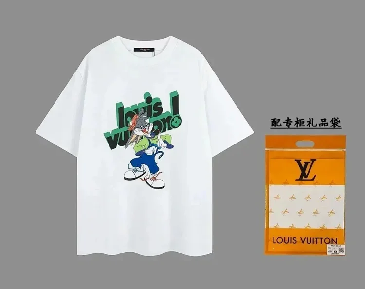 Louis Vuitton LV summer loose new men's tops T-shirt（10 styles)