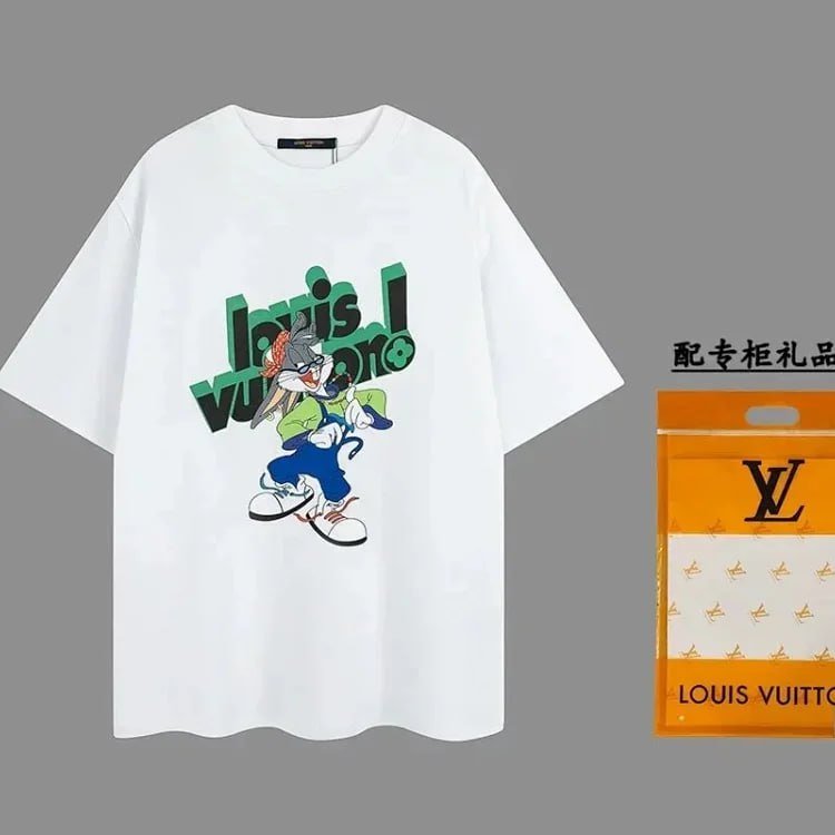Louis Vuitton LV summer loose new men's tops T-shirt（10 styles)
