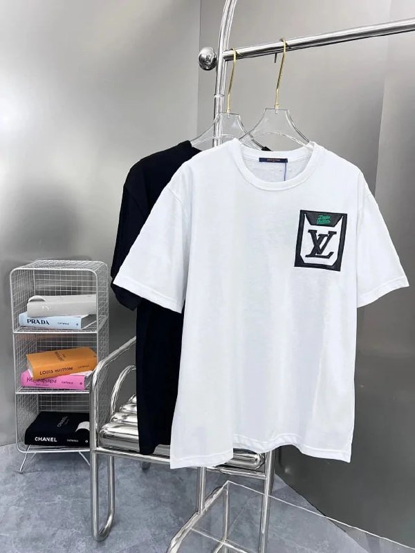 Louis Vuitton LV summer loose new men's tops T-shirt（10 styles)