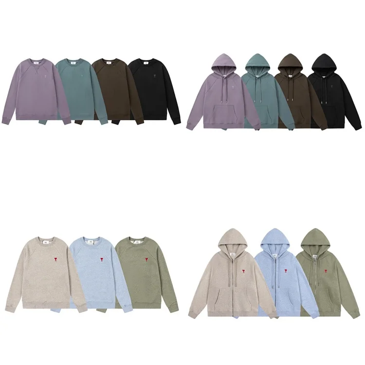 AMIRI Crew neck hooded sweatshirt