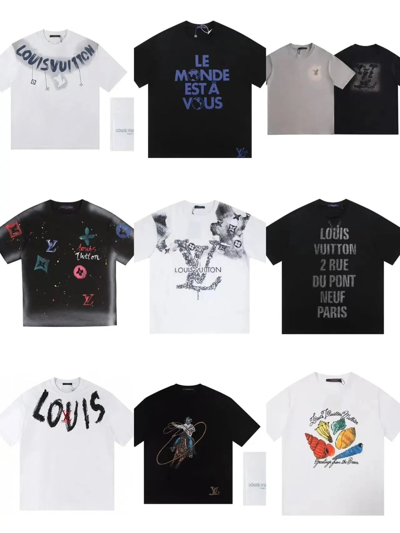 Louis Vuitton T-shirt Tee （ 40 Style