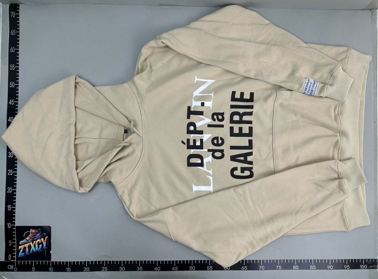 Gallery Dept hooded sweatshirt