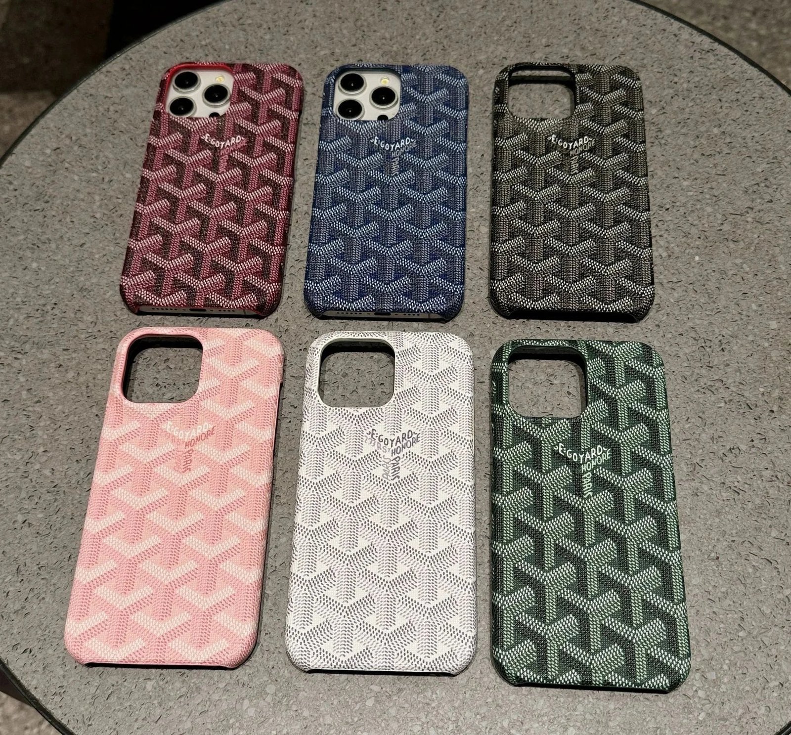 Goyard Phone Case 1:1 High Quality ( 19 + styles)