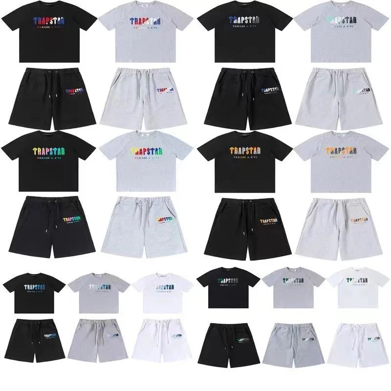 Trapstar T-shirt TEE & Shorts Pants Set ( 40 + styles)