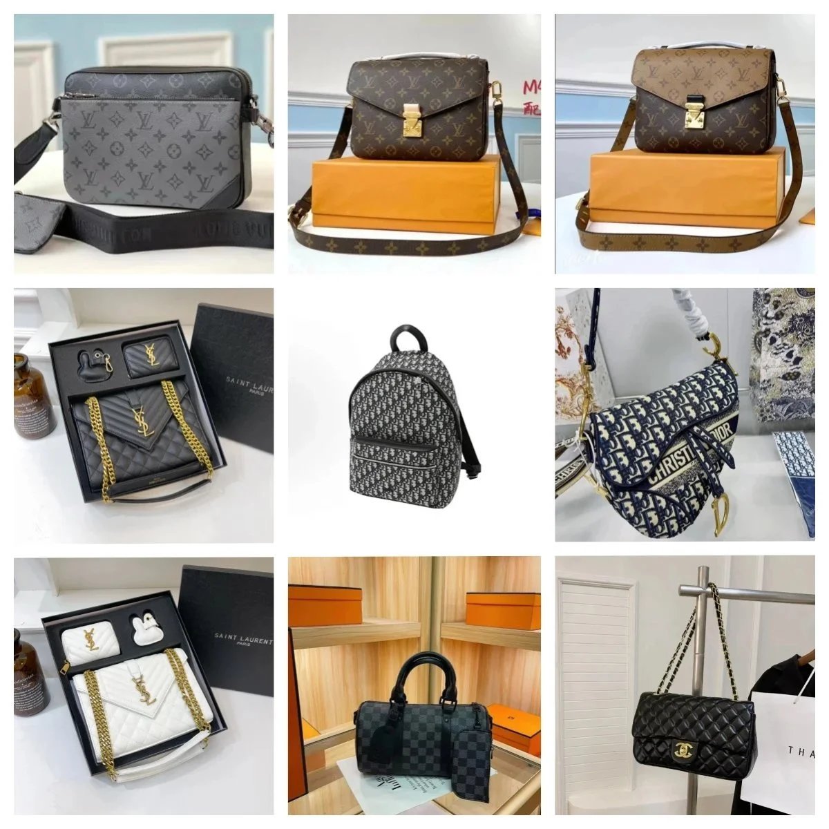 LV DIOR GUCCI BAG ( 40 style TOP