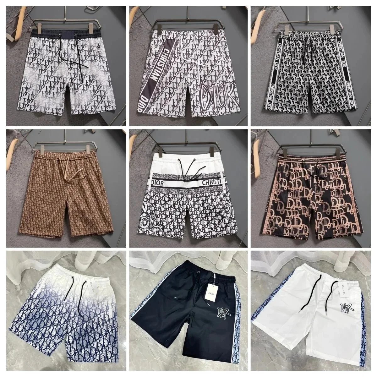 Dior Shorts Beach Pants