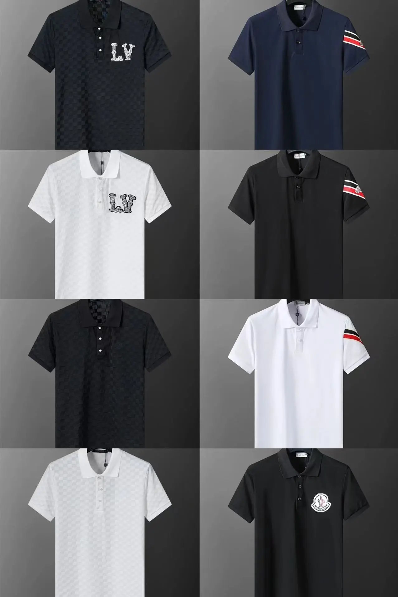 Louis Vuitton/ GUCCI /Fendi/MONCLER polo shirt