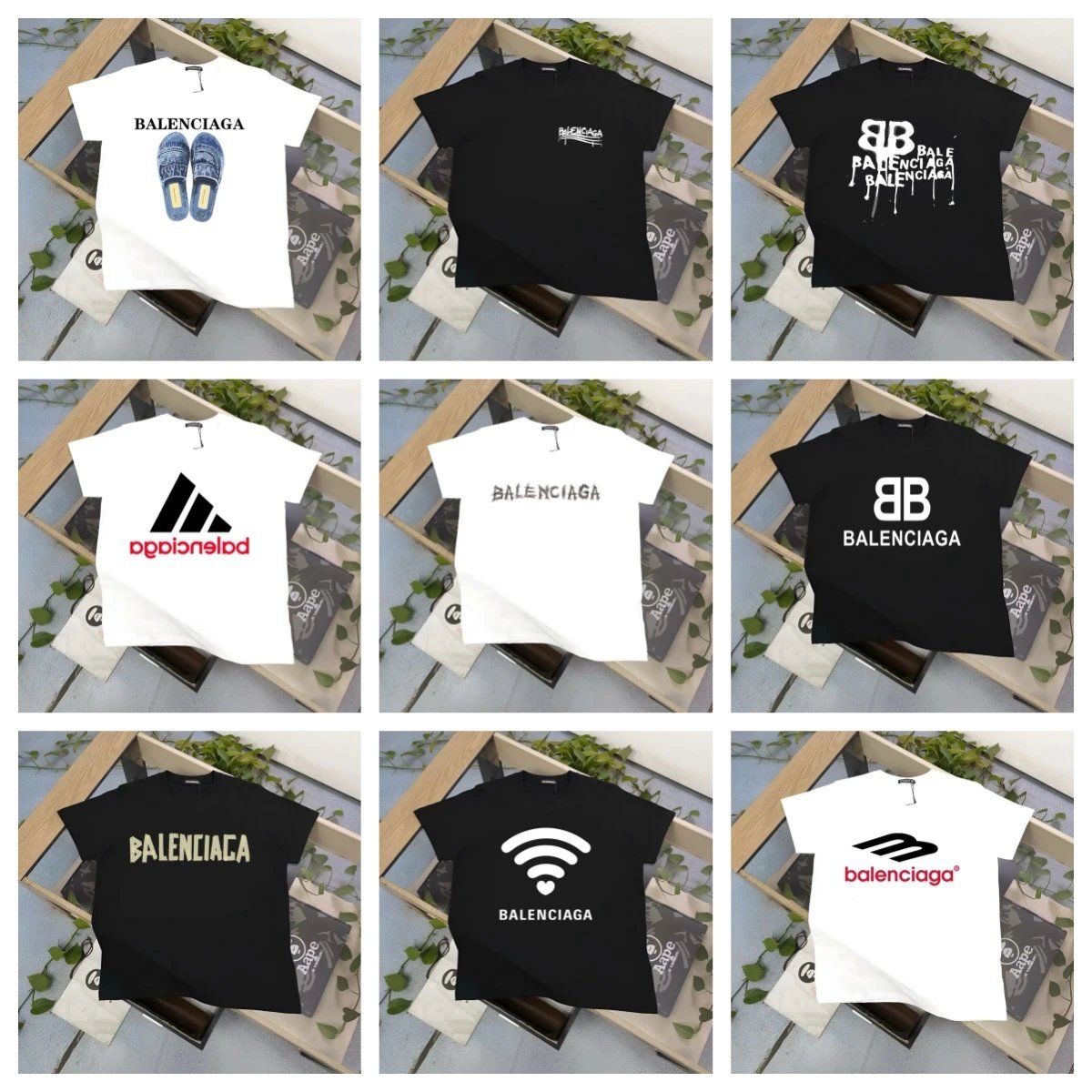 Balenciaga T-shirt( 40 + styles)