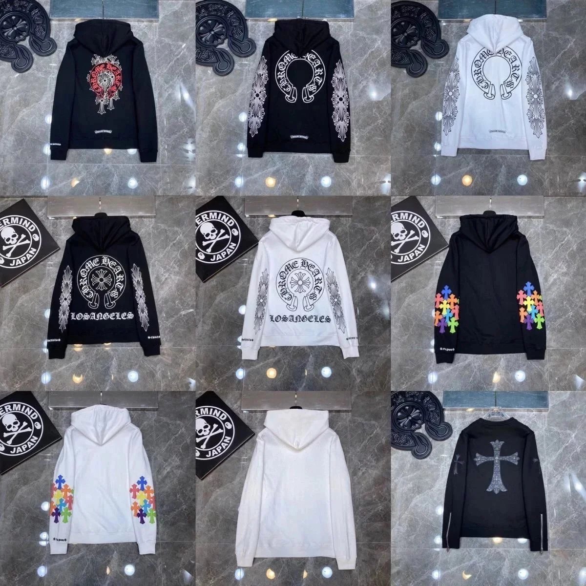 chrome hearts hoodie (40 CP)