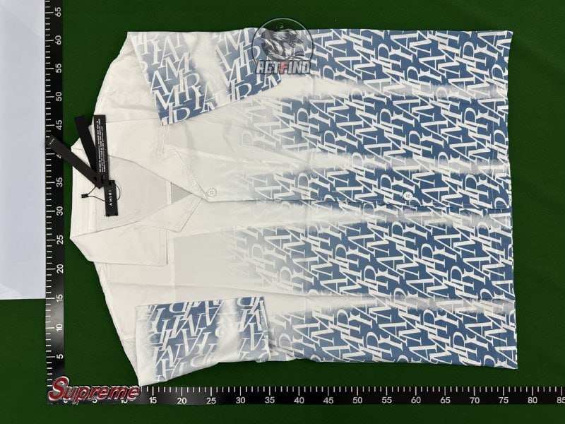 Amiri shirt and shorts