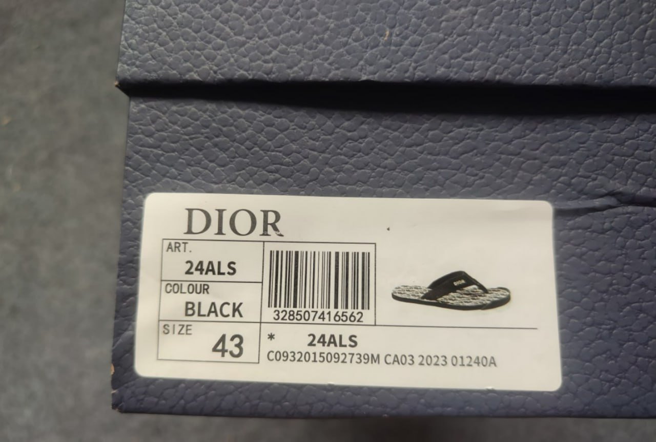 Dior slide