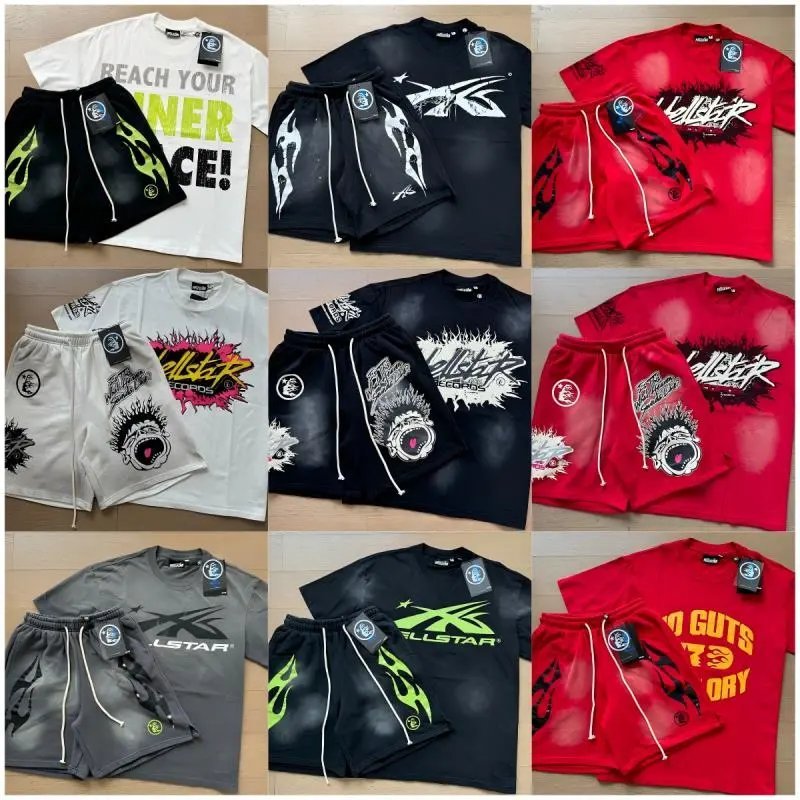 HellStar t-shirt Shorts Suits