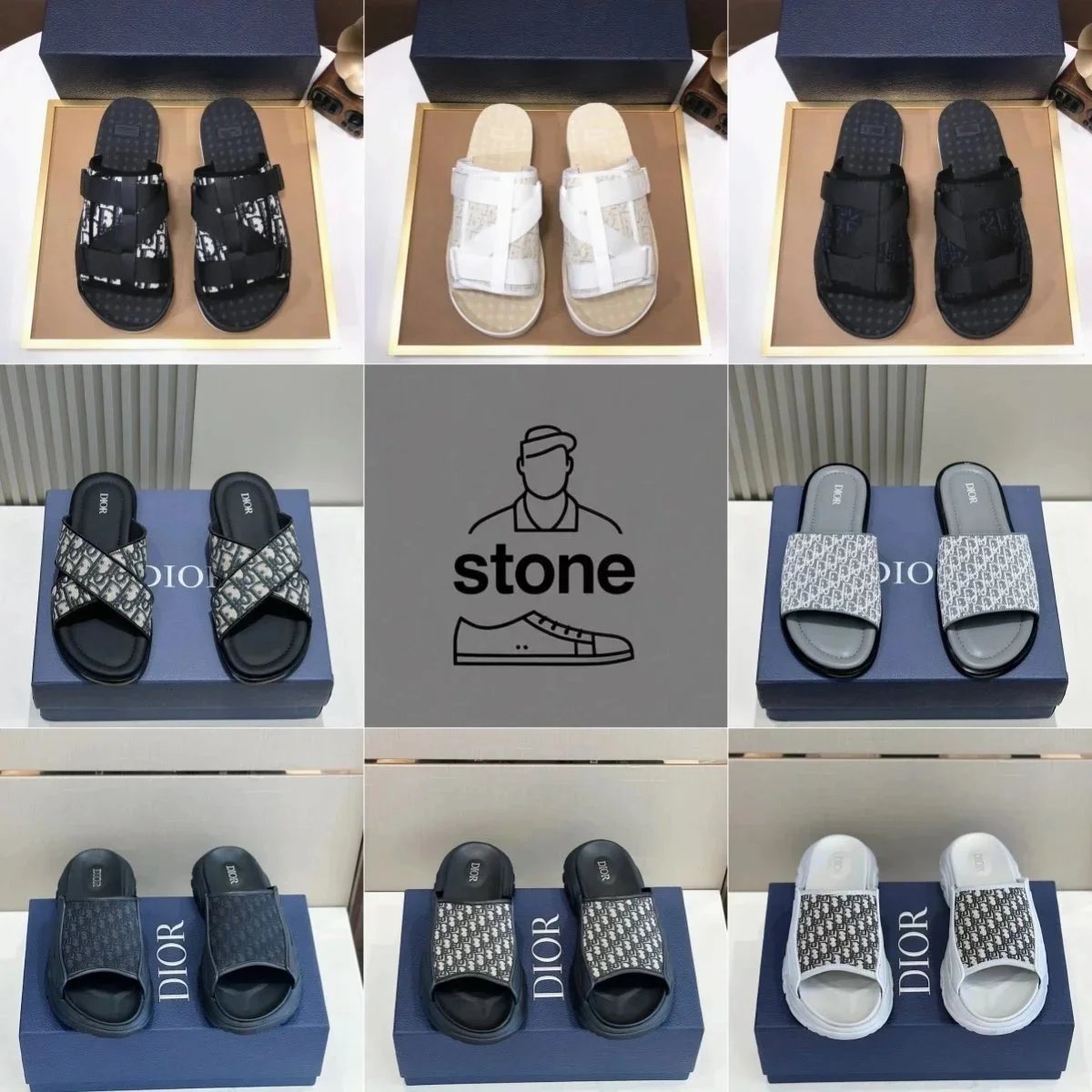 Dior slippers (40+styles)