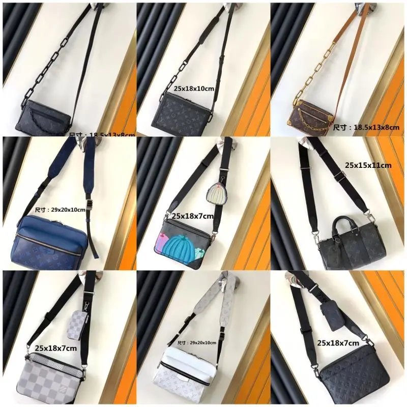 LV CHAIN genuine leather bag （40 +)