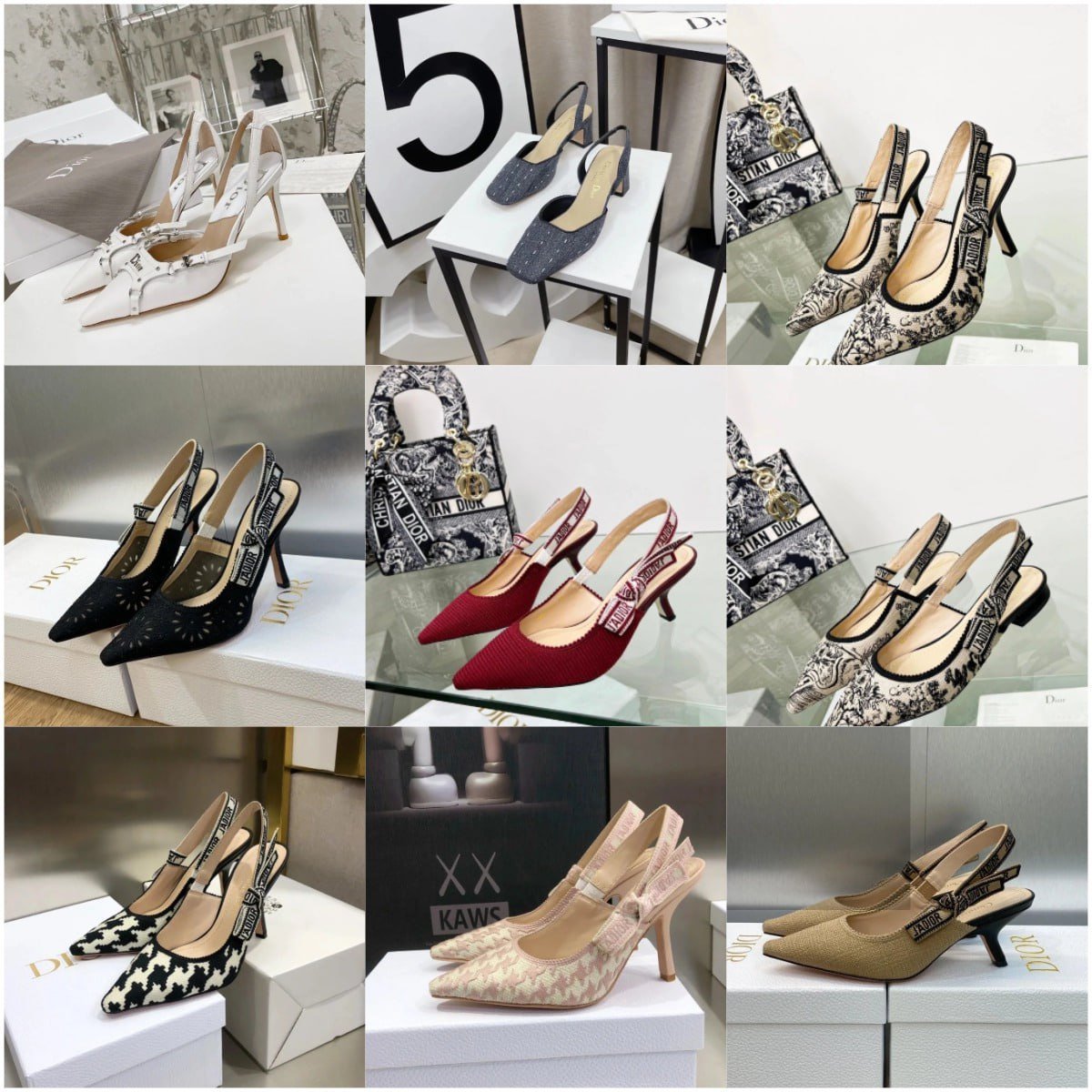Dior high heels (40+styles)