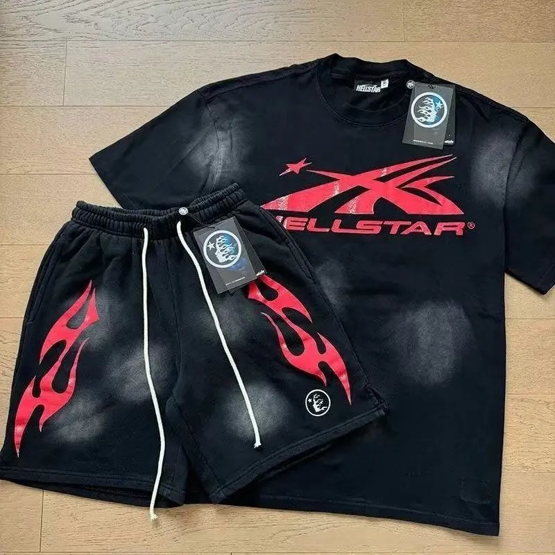 Hell Star setT-shirtshorts