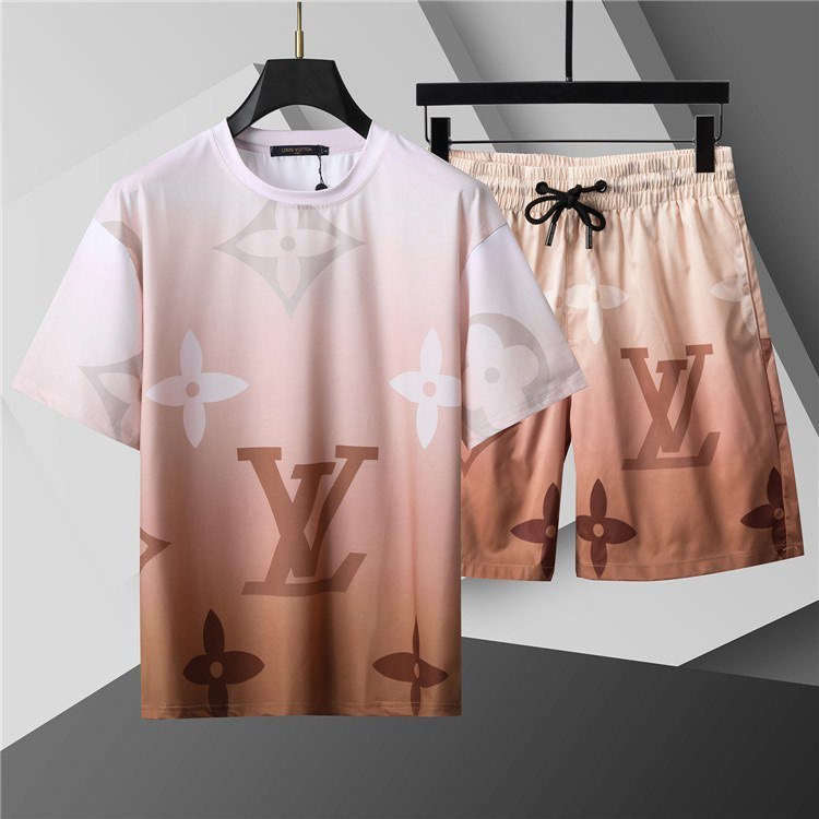 Louis Vuitton LV /Dior /Burberry suit T-shirt/shorts
