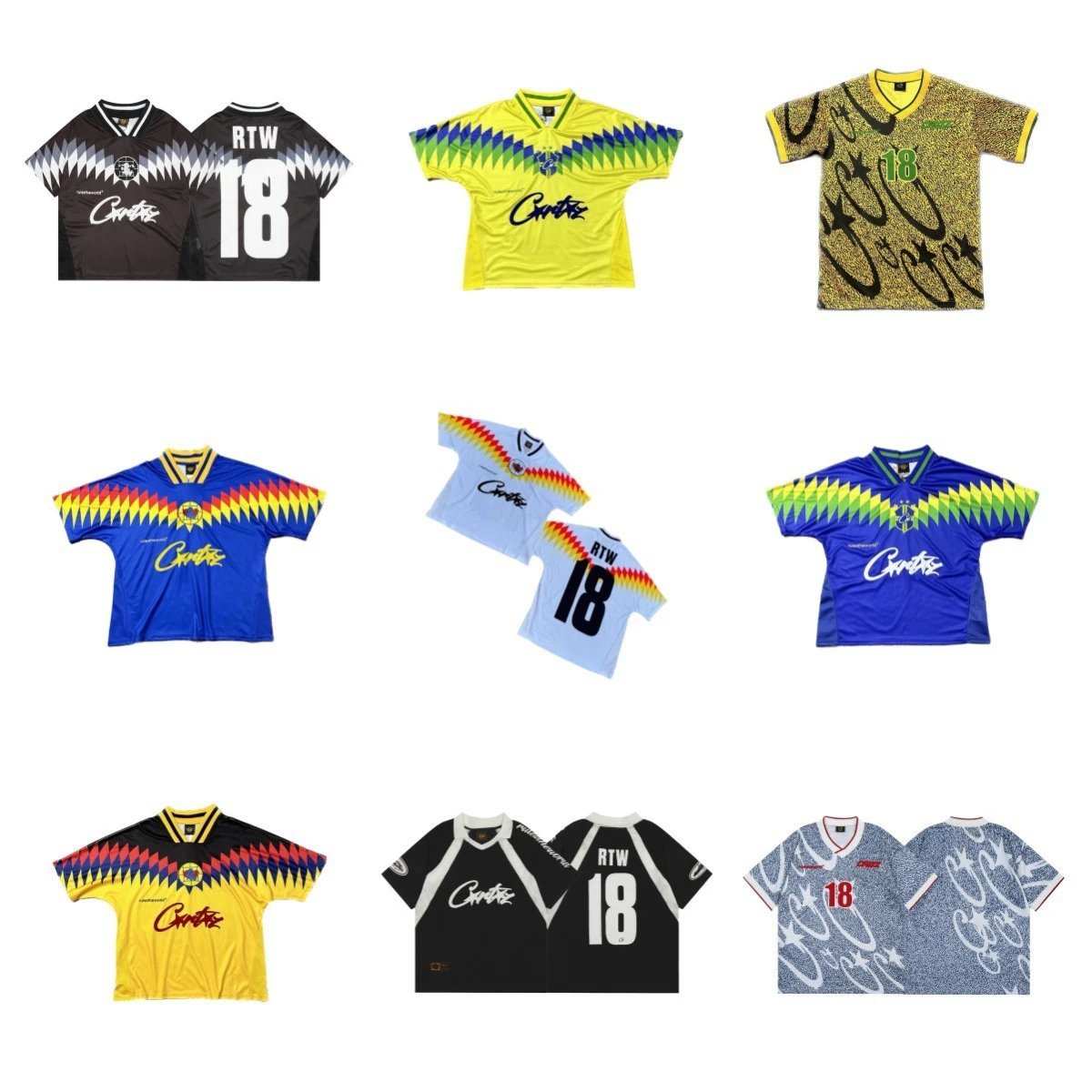 Corteiz club America style jerseys