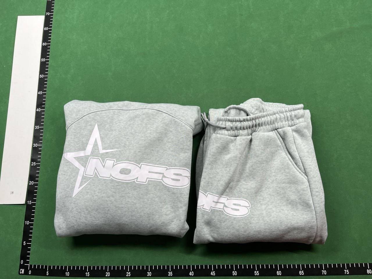 NOFS Star Logo Hoodie Set Sweatshirt Suit [9 Color Options]