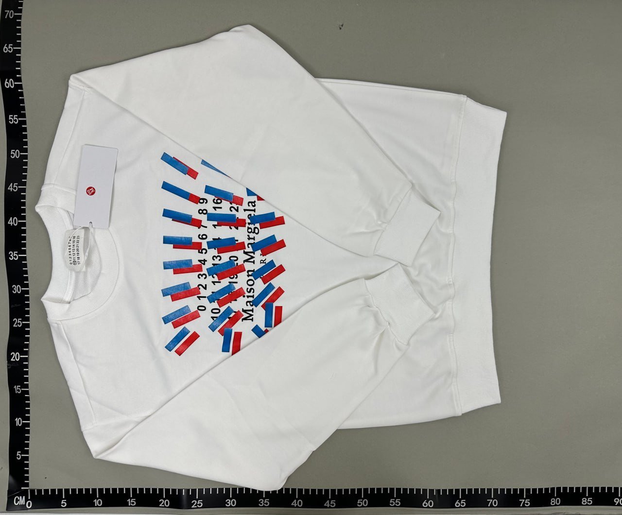 Maison Margiela Number Print Sweatshirt