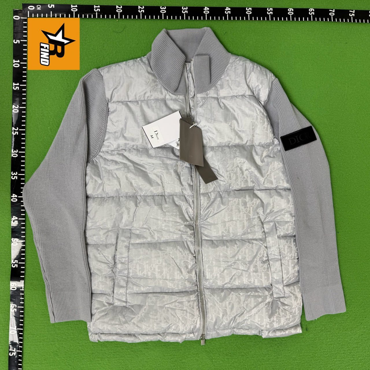 Louis Vuitton Monogram Down Jacket, Dior Oblique Puffer Vest, Ralph Lauren Black Puffer Jacket