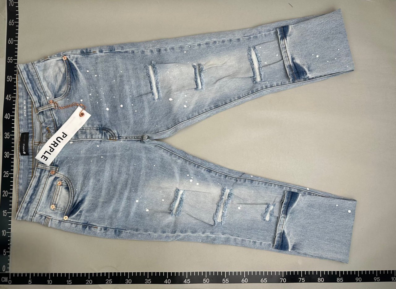 Purple Brand Distressed Ripped Jeans [1:1 High Quality]
