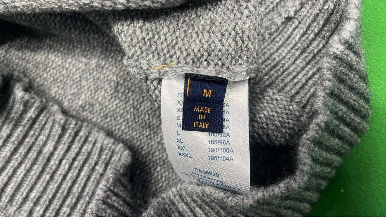 Louis Vuitton Monogram Knit Sweater