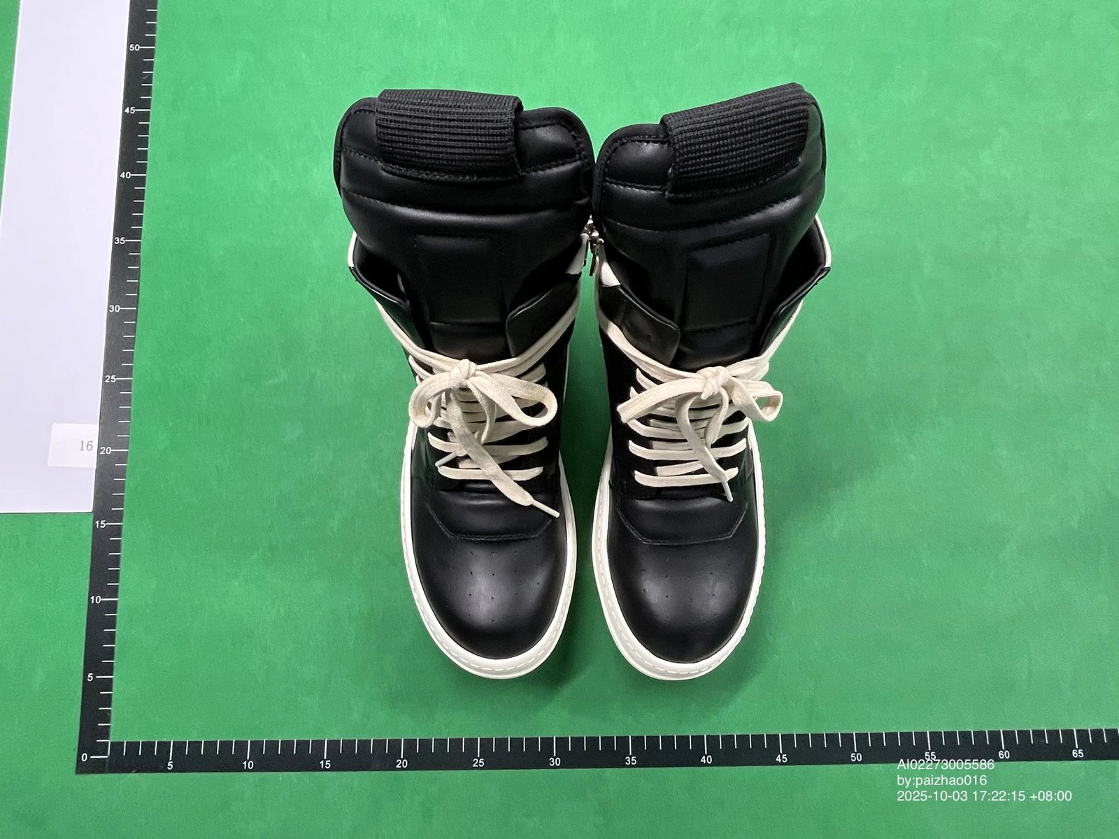 Rick Owens Geobasket High-Top Sneakers