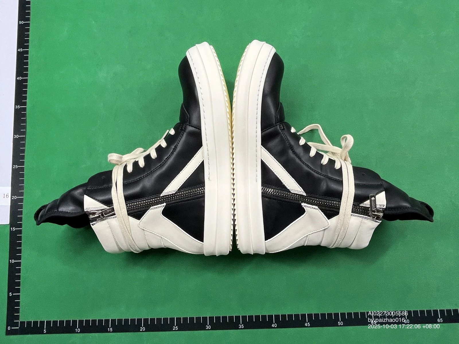 Rick Owens Geobasket High-Top Sneakers