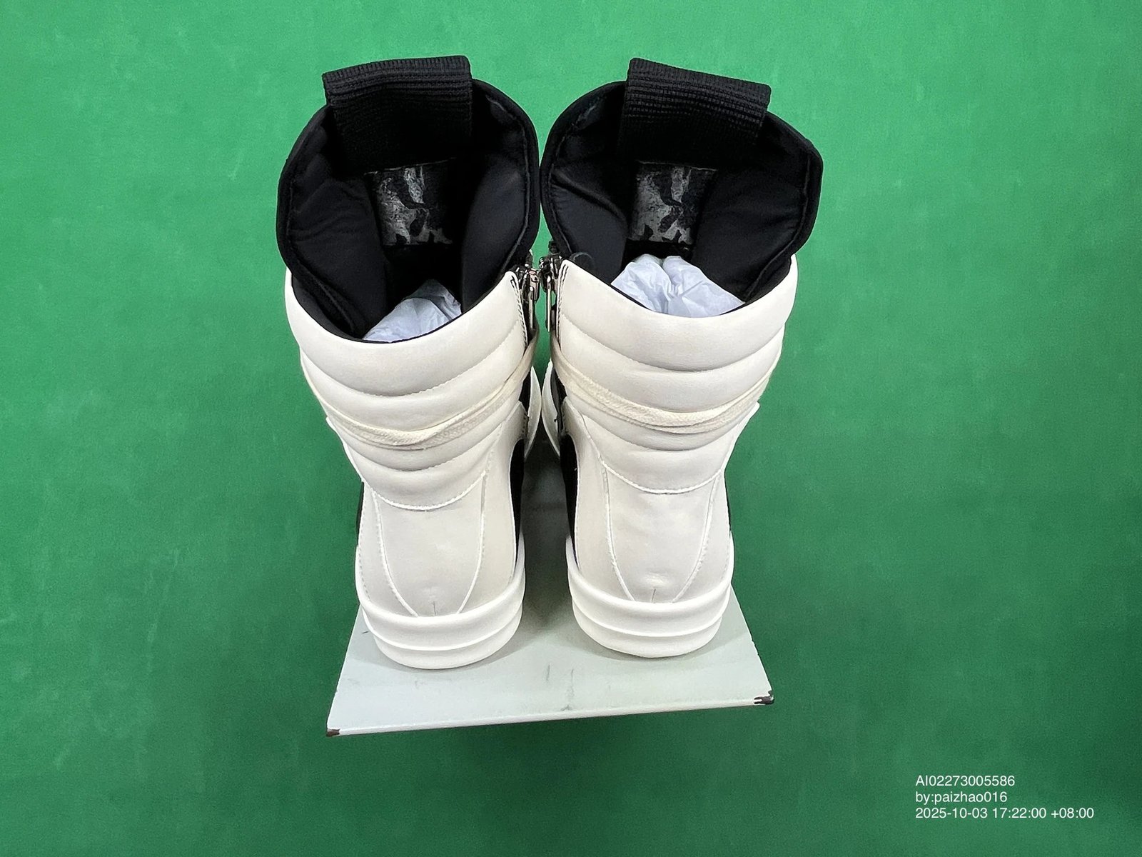 Rick Owens Geobasket High-Top Sneakers