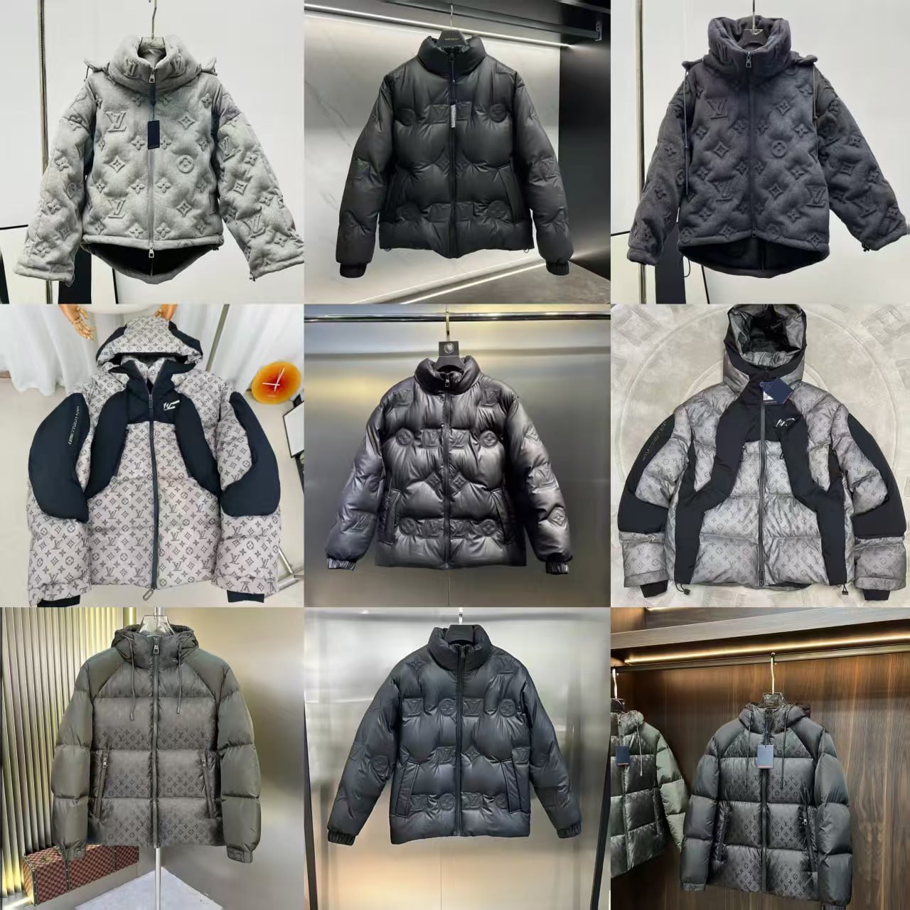 Louis Vuitton Monogram Puffer Jackets [Winter-Resistant]