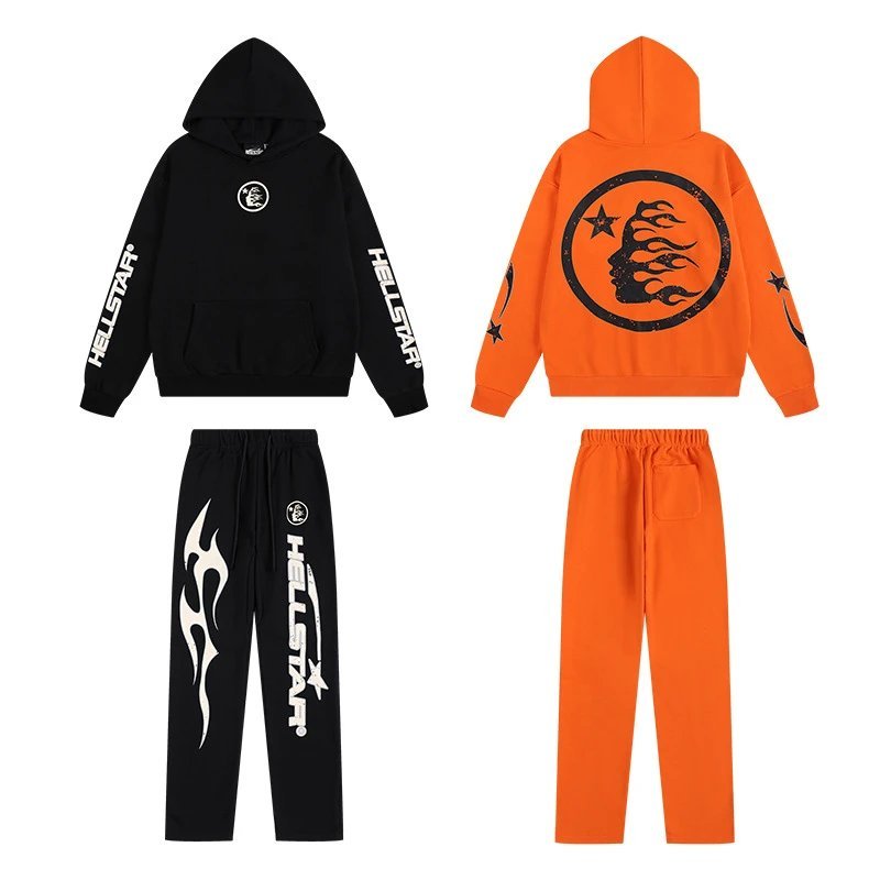 Hell Star Hoodie Suit [Multiple Styles & Colors]