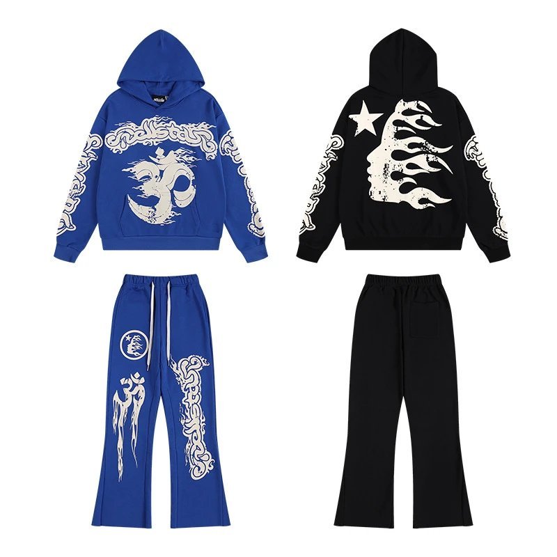 Hell Star Hoodie Suit [Multiple Styles & Colors]