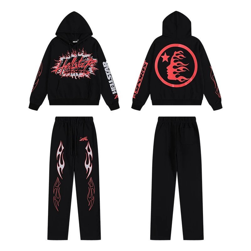 Hell Star Hoodie Suit [Multiple Styles & Colors]
