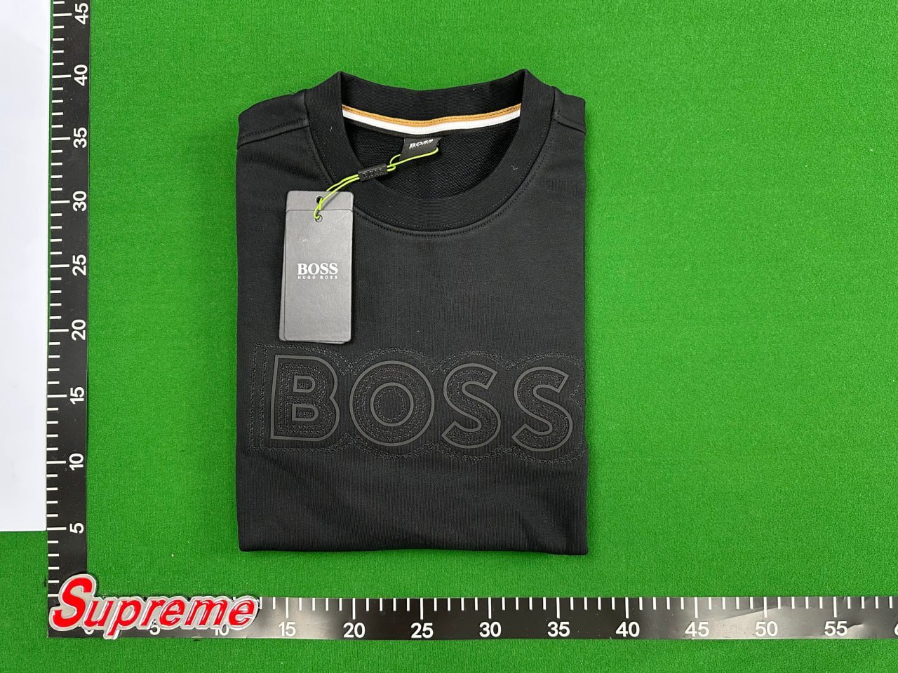 Boss Logo Embroidered Sweatshirt