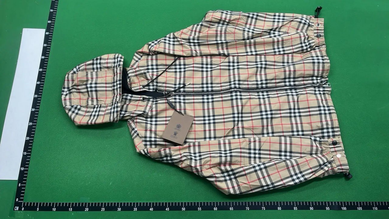 Burberry Check Print Hooded Windbreaker [Multiple Styles]