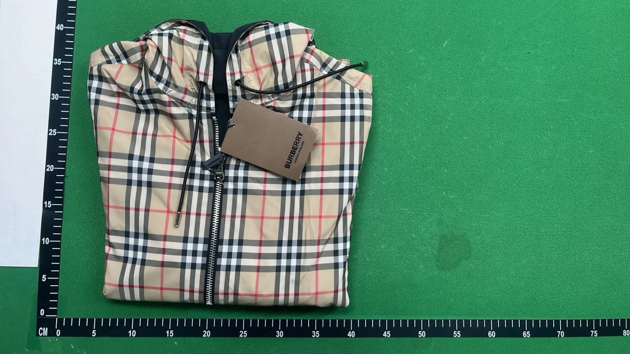 Burberry Check Print Hooded Windbreaker [Multiple Styles]