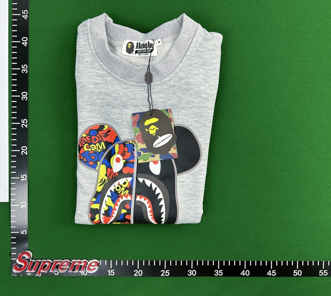 Bape WGM Shark Face Sweatshirt