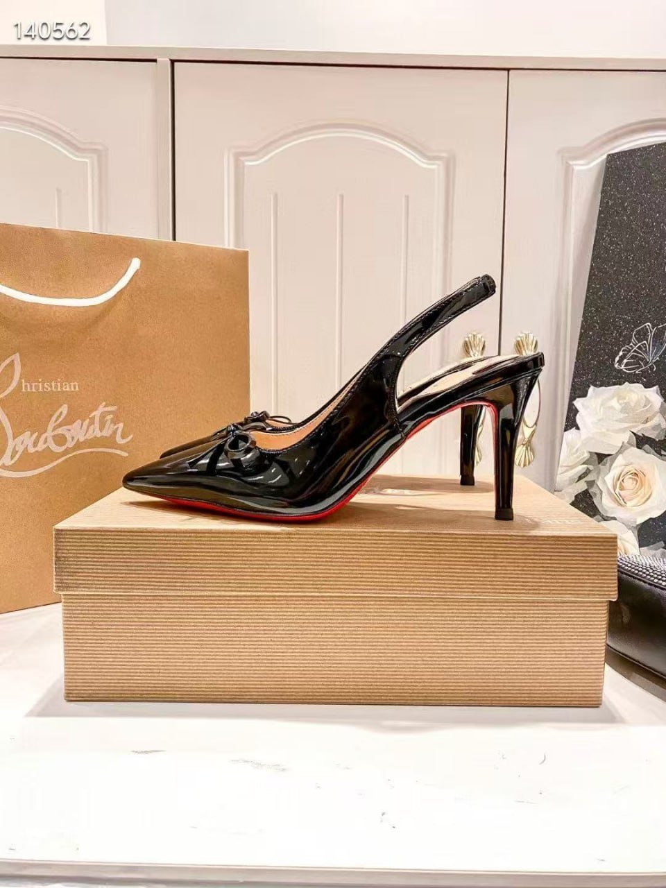 Christian Louboutin Pigalle Slingback Pumps