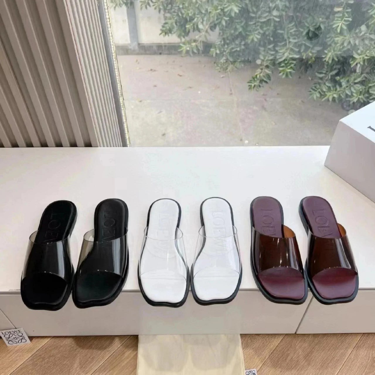 LOEWE Puzzle Slides Slipper