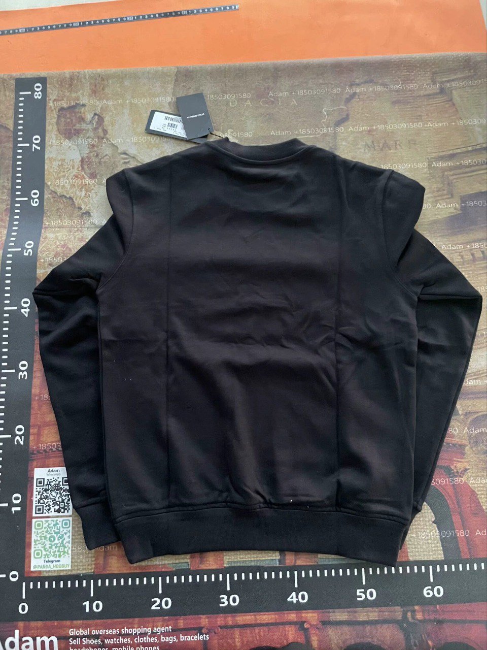 DOLCE&GABBANA Milano Italia Logo Long Sleeve T-Shirt