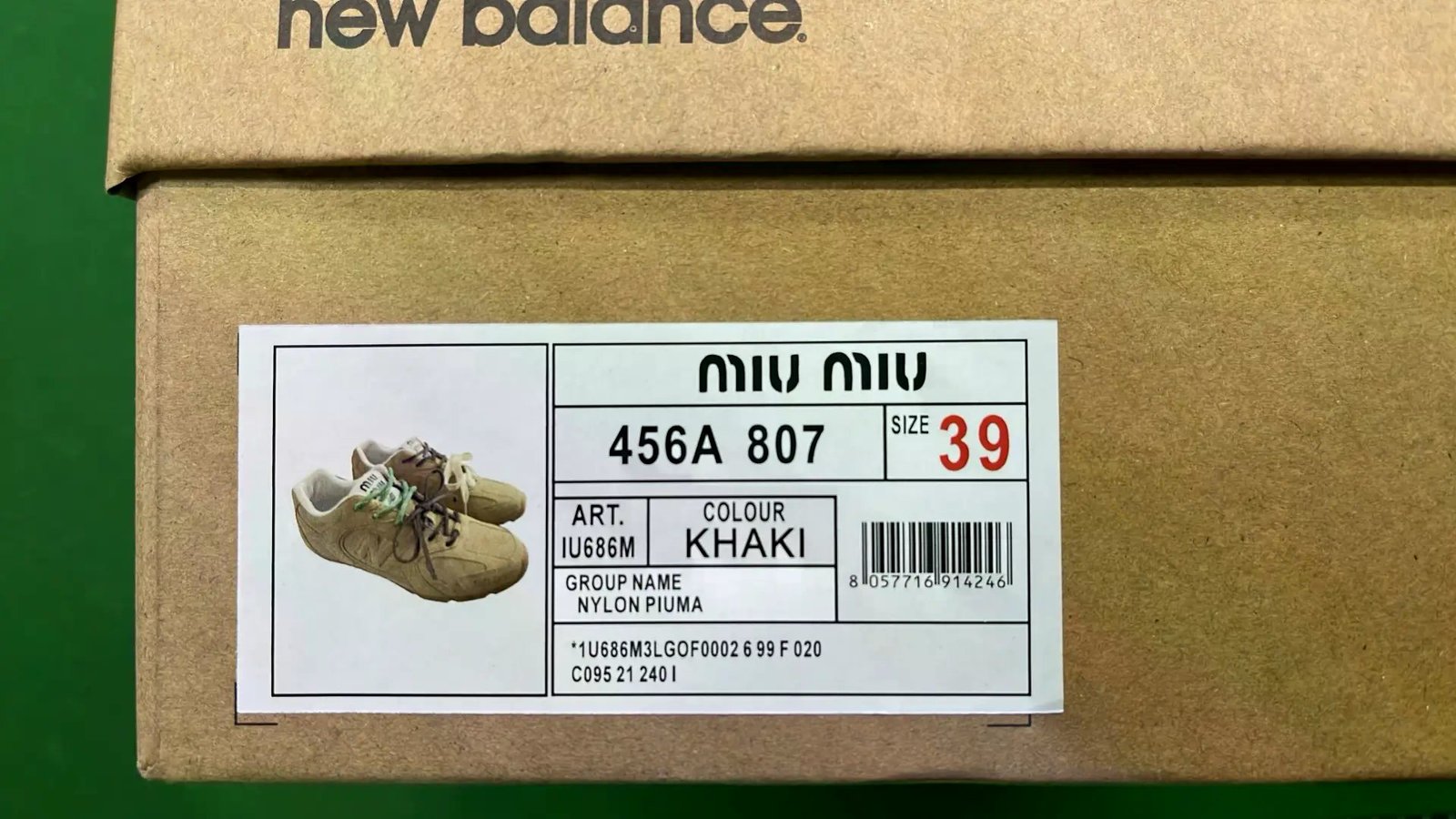 Miu Miu x New Balance 530 Sneakers