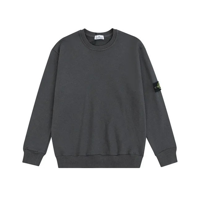 Stone Island Compass Logo Sweatshirt [Casual Long Sleeves, 9 Color Options]