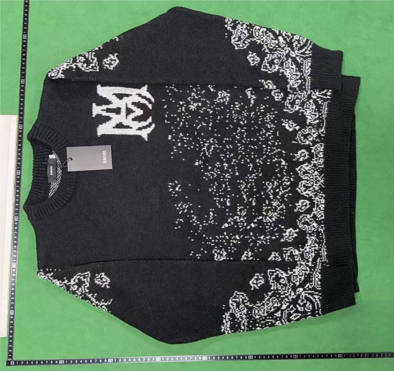 AMIRI Monogram Stripe Sweater