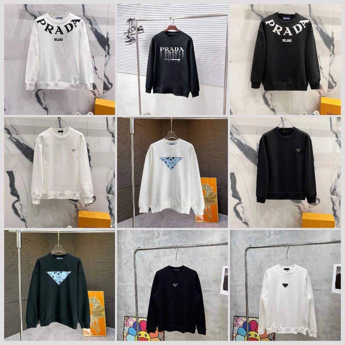 Prada Logo Sweatshirt